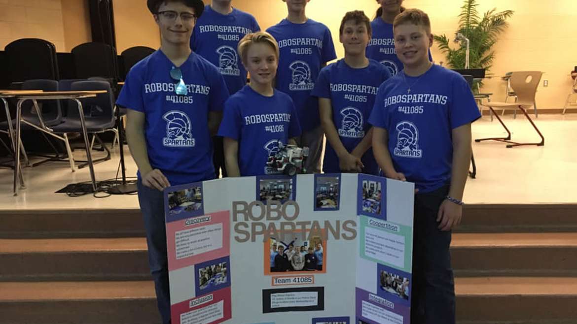 RoboSpartans compete in LEGO League Robotics Competition